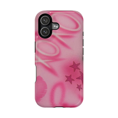 MagSafe "perfectly pink" airbrush iPhone case