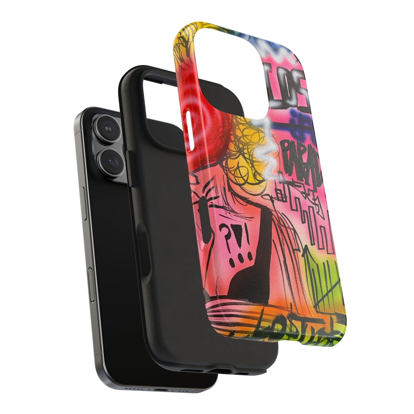 "lost in paradise" airbrush iPhone case