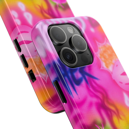 "wanted" airbrush iPhone case