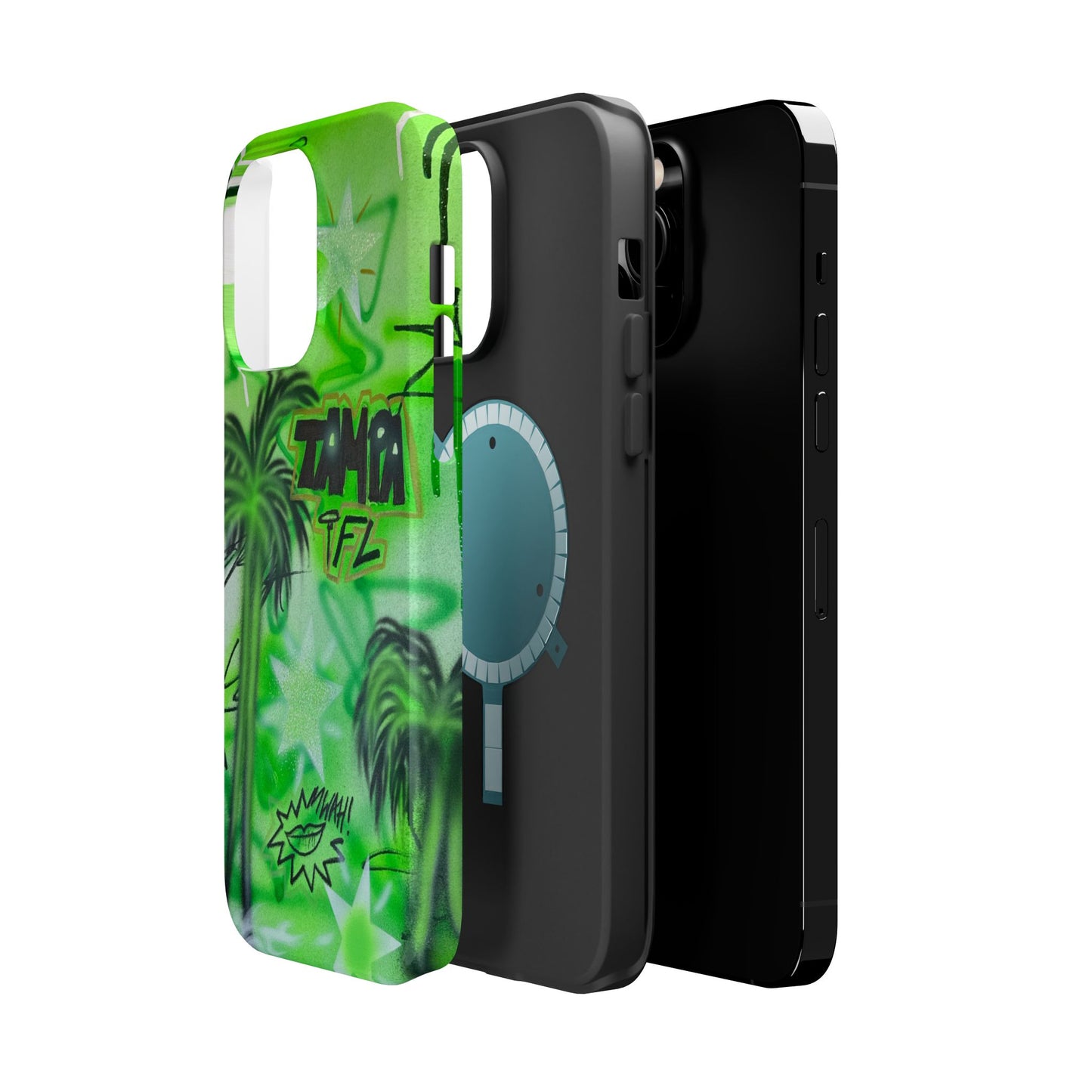 MagSafe "tampa, fl" airbrush iPhone case