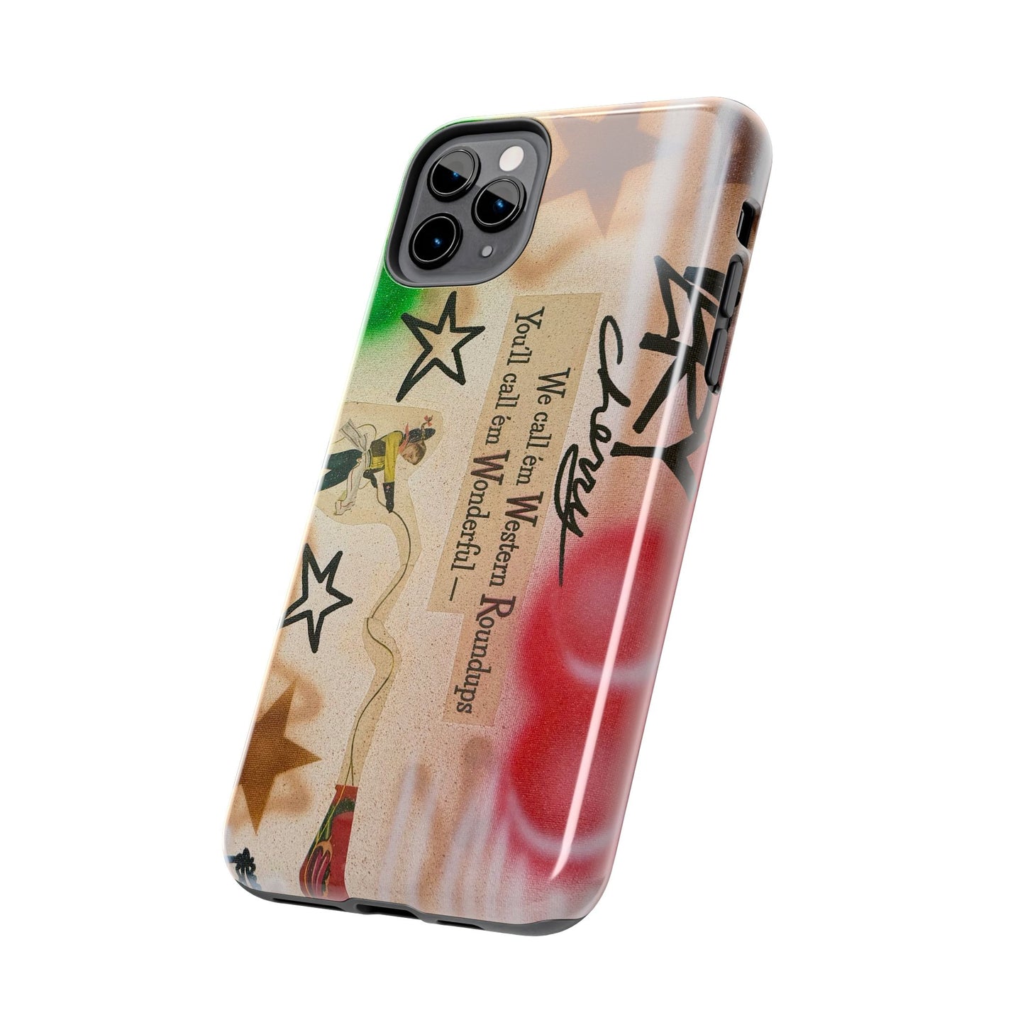 "very cherry" airbrush iPhone case
