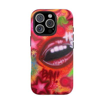 "hot stuff" airbrush iPhone case