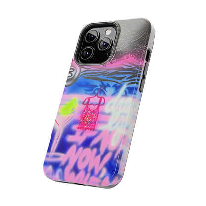 "dream life pt. 2" airbrush iPhone case