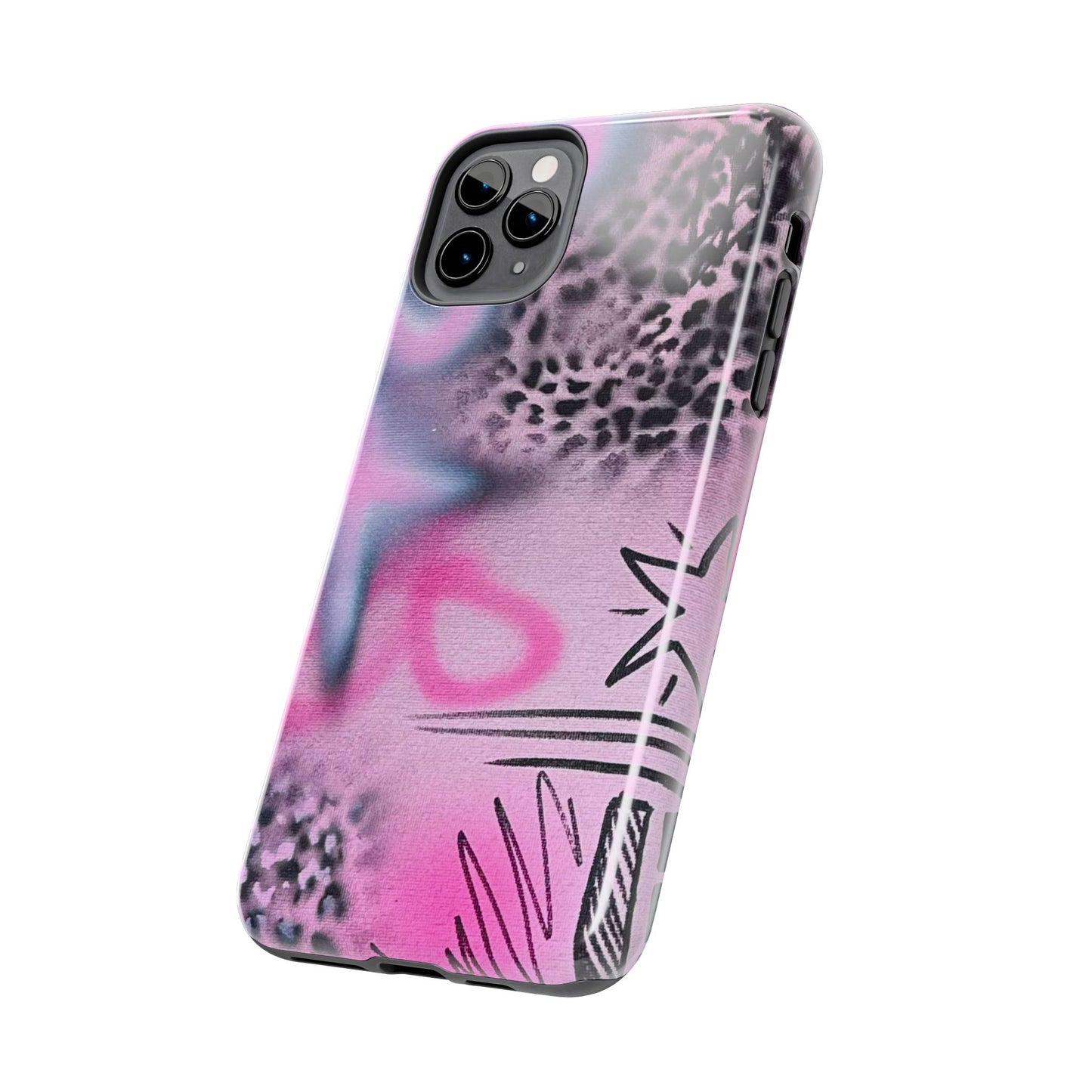 "onyx cheetah" airbrush iPhone case