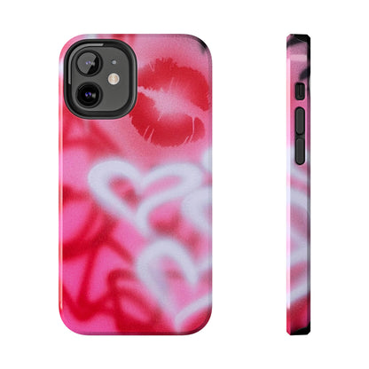 "romantic rush" airbrush iPhone case