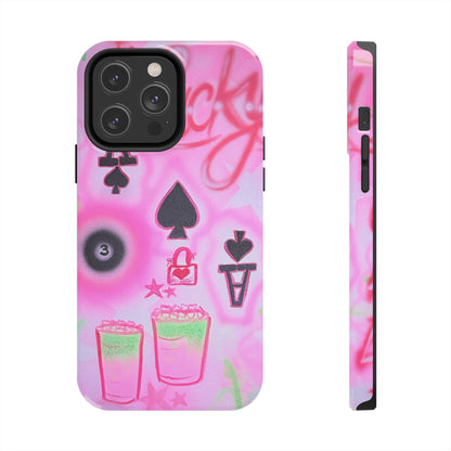 "lucky ace" airbrush iPhone case