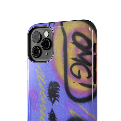"eye$ on lies" airbrush iPhone case