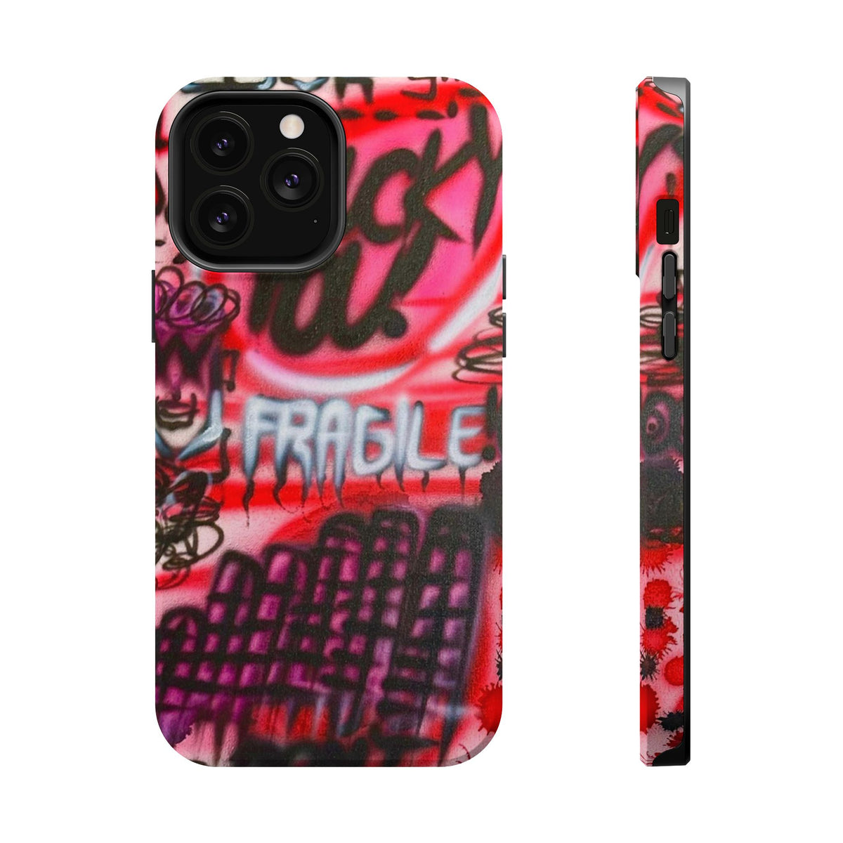 MagSafe "lucky you!" airbrush iPhone case