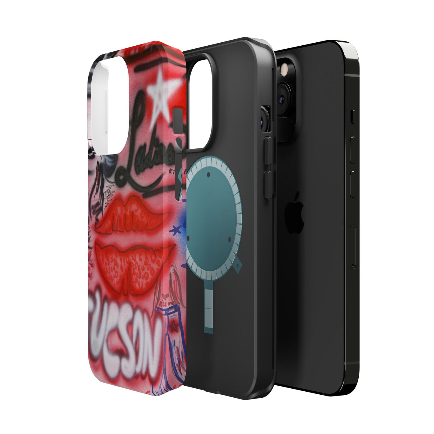 MagSafe "tucson, az" airbrush iPhone case