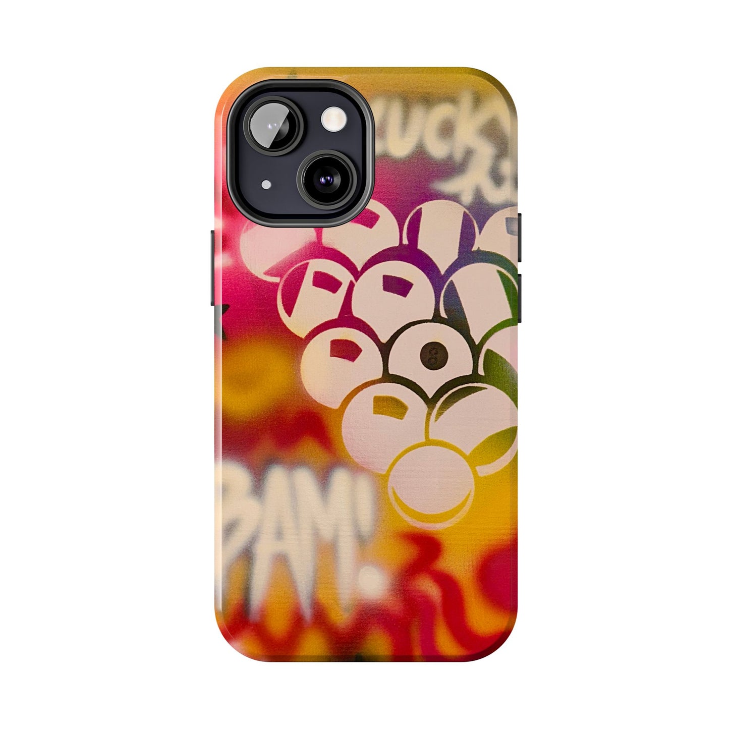 limited edition "bright billiards" airbrush iPhone case