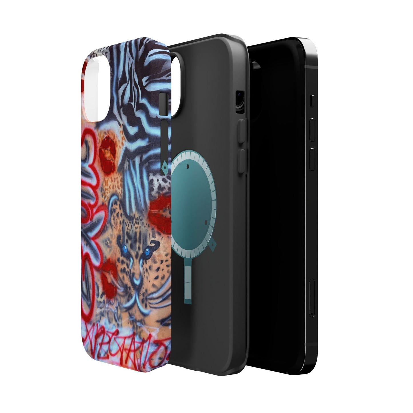 MagSafe "exotic expectations" airbrush iPhone case