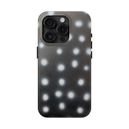 "coconut noir polka dot" airbrush iPhone case