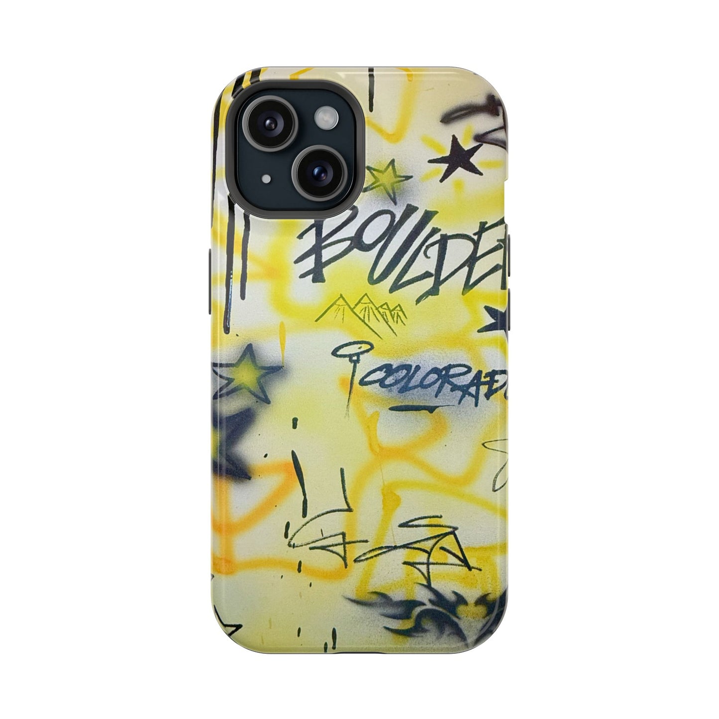 MagSafe "boulder" airbrush iPhone case
