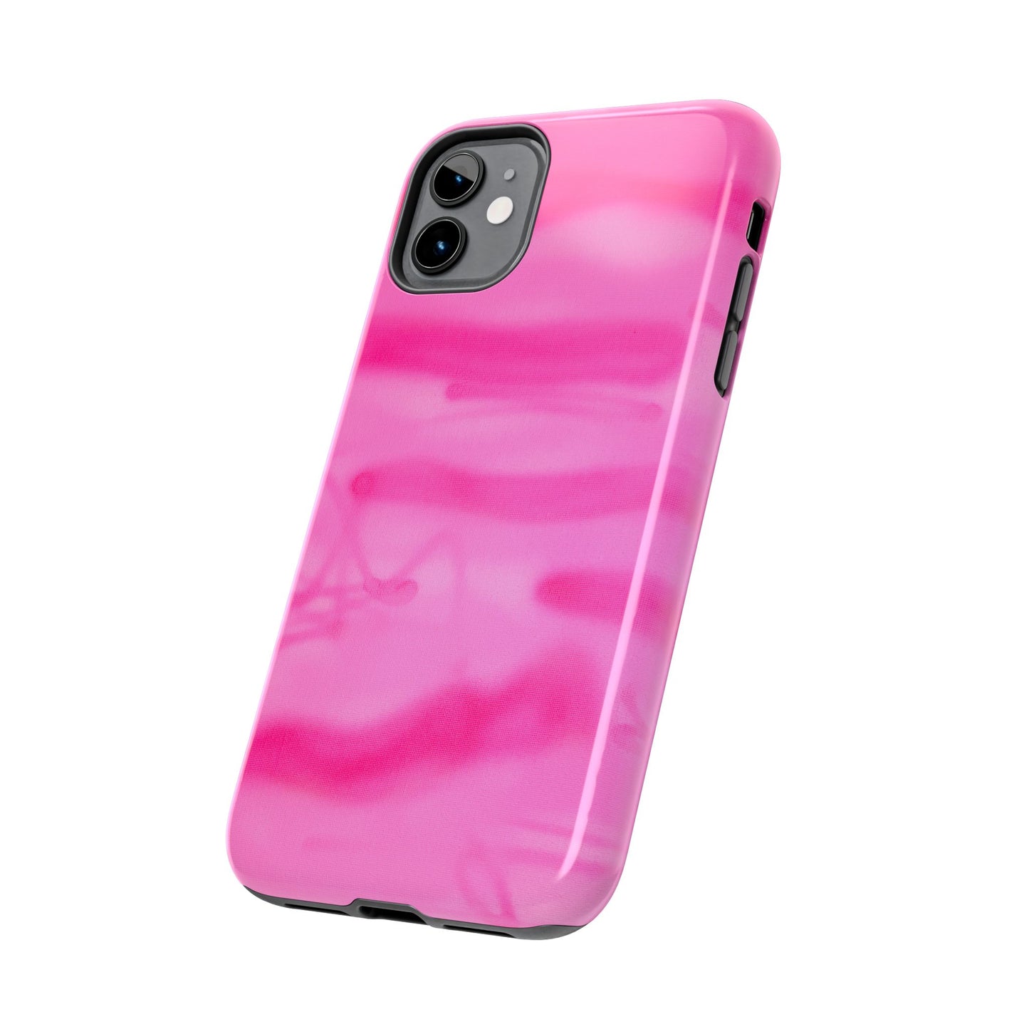 "pink camo" airbrush iPhone case