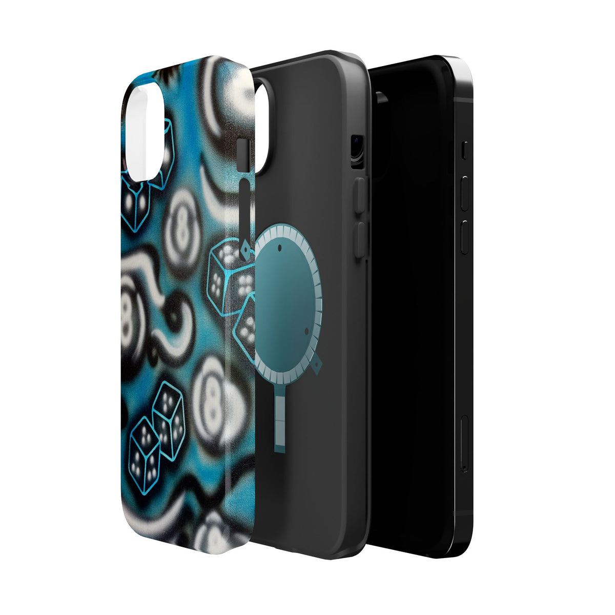 MagSafe "risk it!" airbrush iPhone case