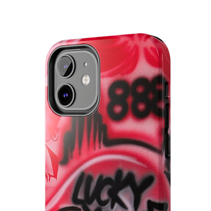 "LUCKY YOU! PT. 2" airbrush iPhone case