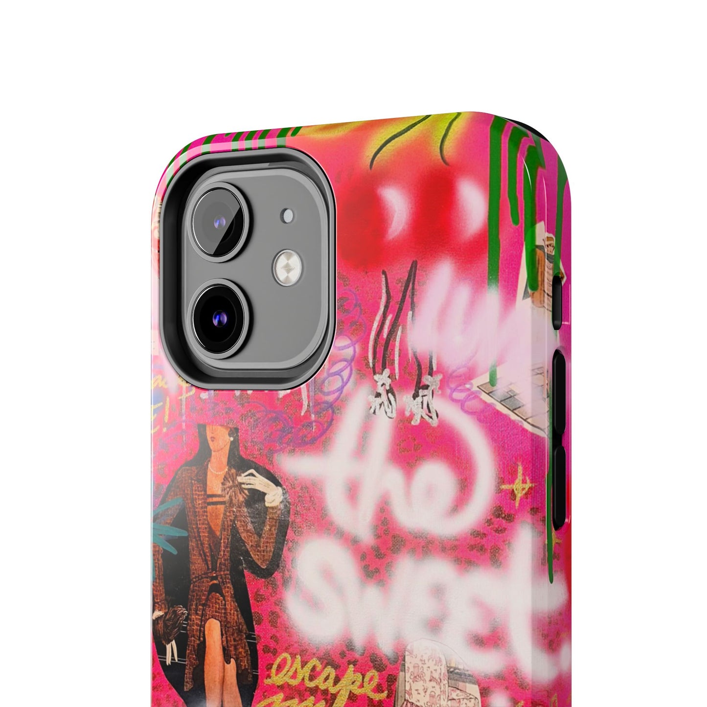 "sweet escape" airbrush iPhone case
