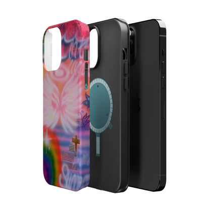MagSafe "summer bliss" airbrush iPhone case
