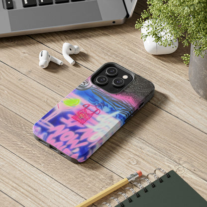"dream life pt. 2" airbrush iPhone case