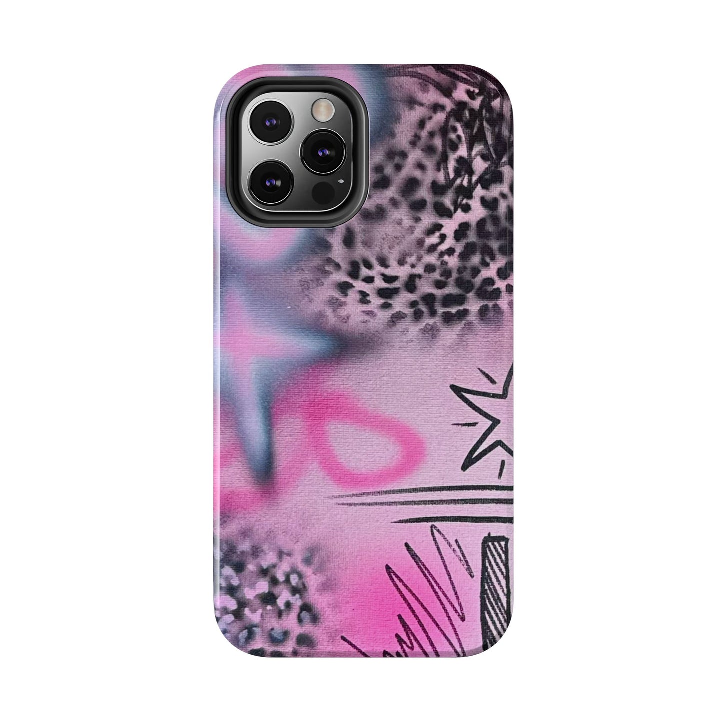 "onyx cheetah" airbrush iPhone case
