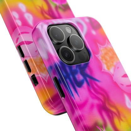 "wanted" airbrush iPhone case