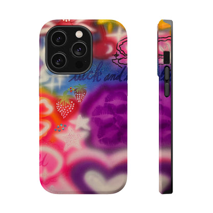 MagSafe „luck & luv pt. 2“ Airbrush iPhone Hülle