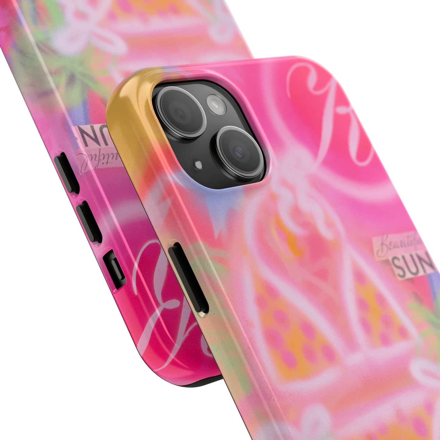 "santa monica strawberry" airbrush iPhone case