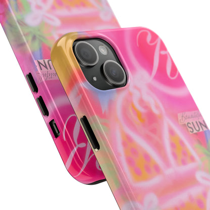 "santa monica strawberry" airbrush iPhone case