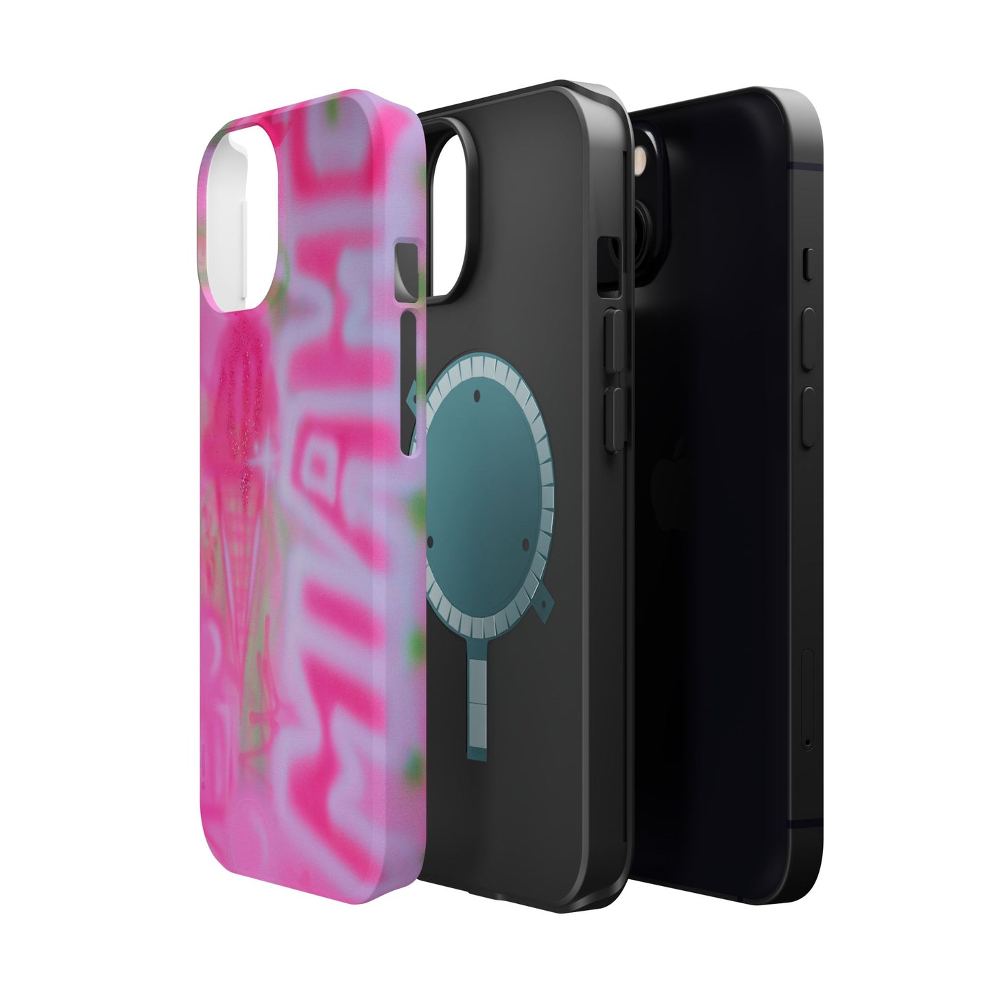 MagSafe "sunset sorbet" airbrush iPhone case