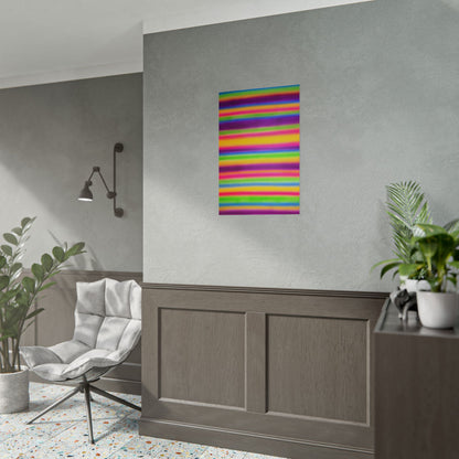 "colorful stripes" airbrush rolled print