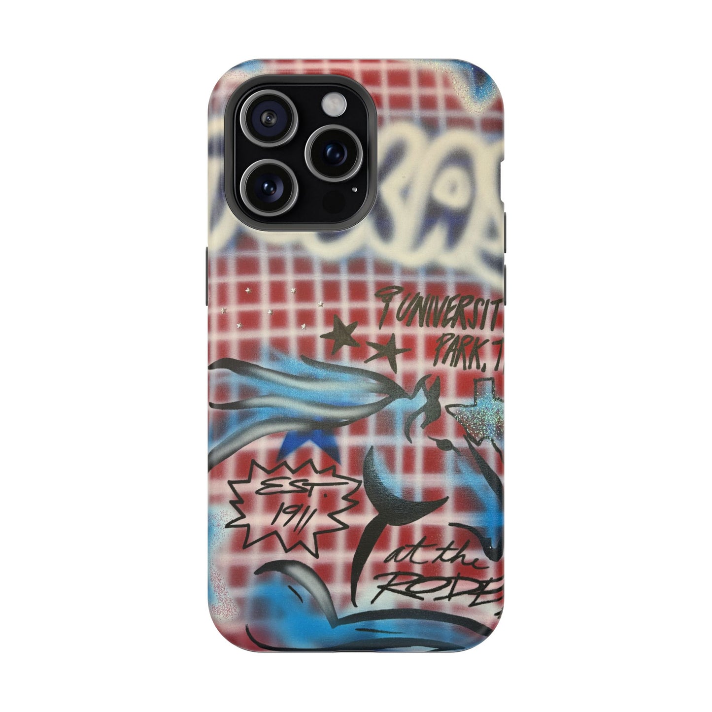 MagSafe "texas" airbrush iPhone case