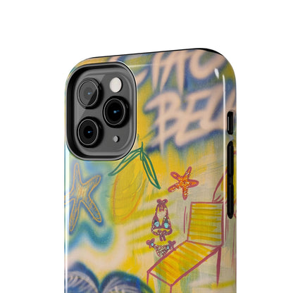 "ciao bella" airbrush iPhone case