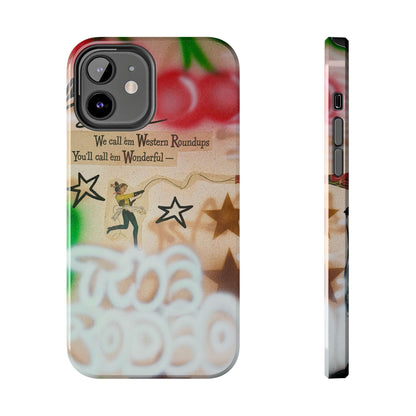 "the rodeo" airbrush iPhone case