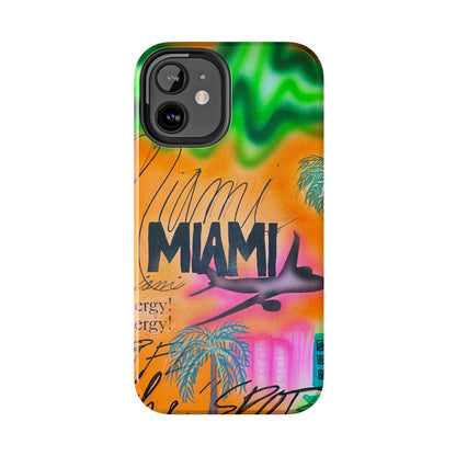 "miami, fl" airbrush iPhone case