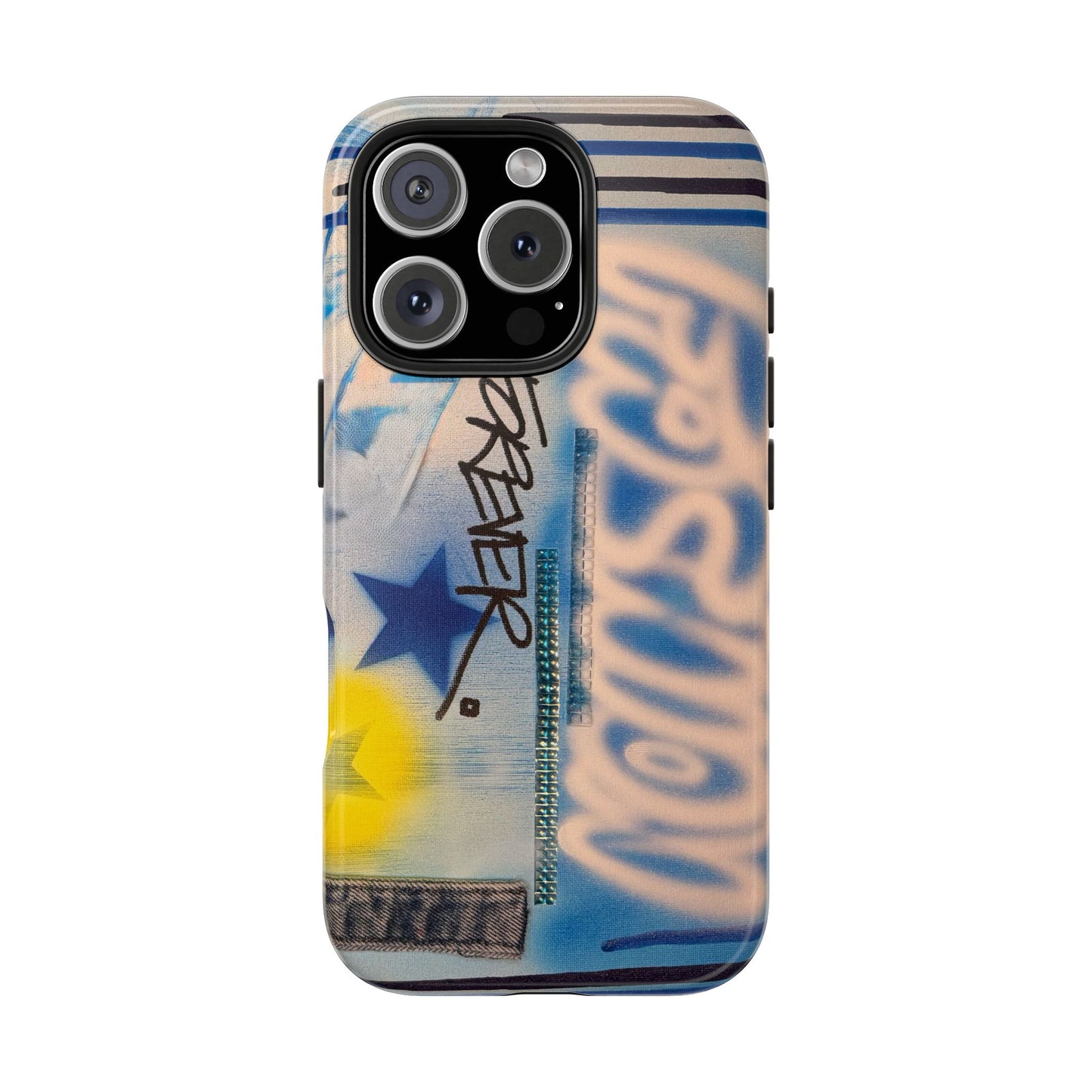 "fashion forever" airbrush iPhone case