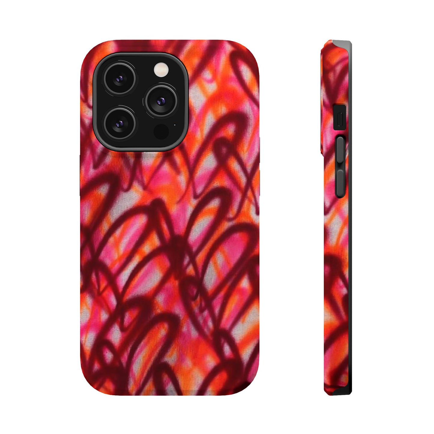 MagSafe „Graffiti Love“ Airbrush iPhone Hülle