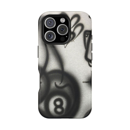 MagSafe "Hidden Ace" Airbrush iPhone Hülle