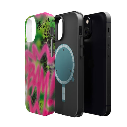 MagSafe "BAM! pt. 2" airbrush iPhone case