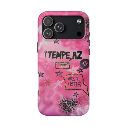 "tempe, az pt. 2" airbrush iPhone case