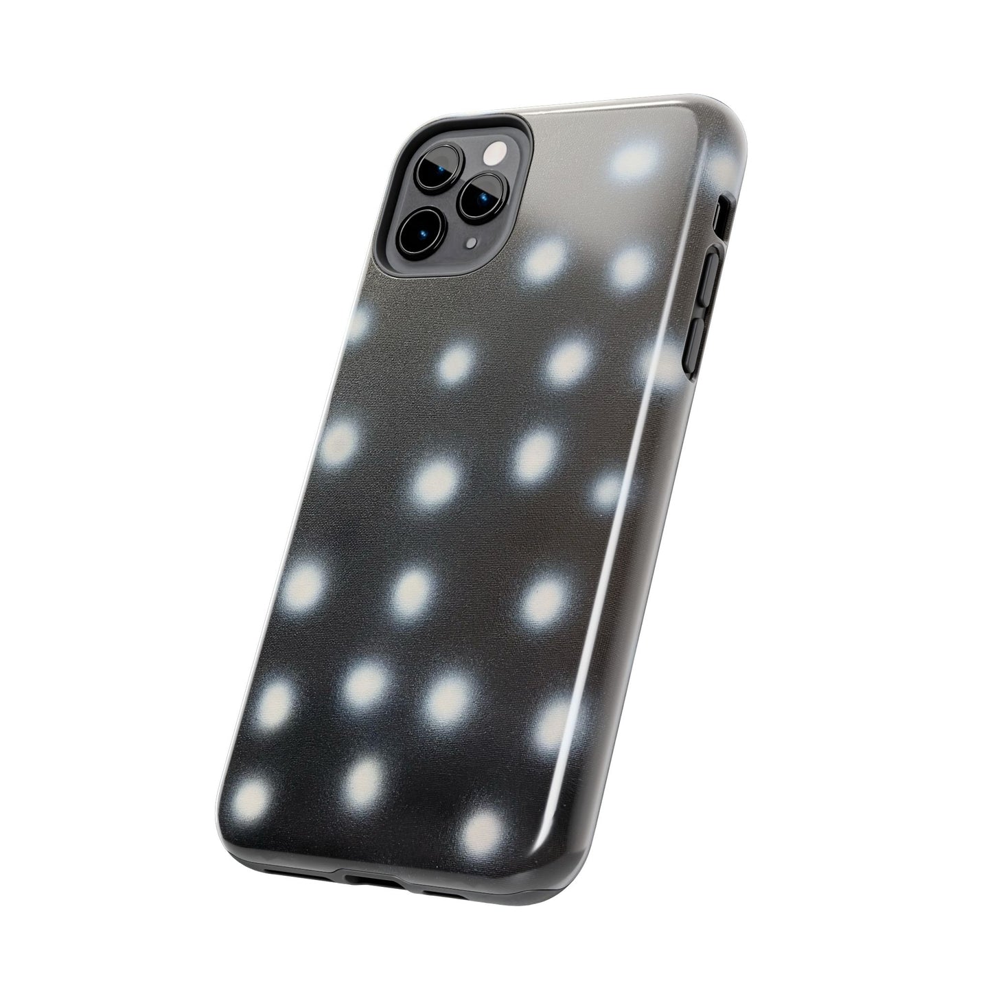 "coconut noir polka dot" airbrush iPhone case