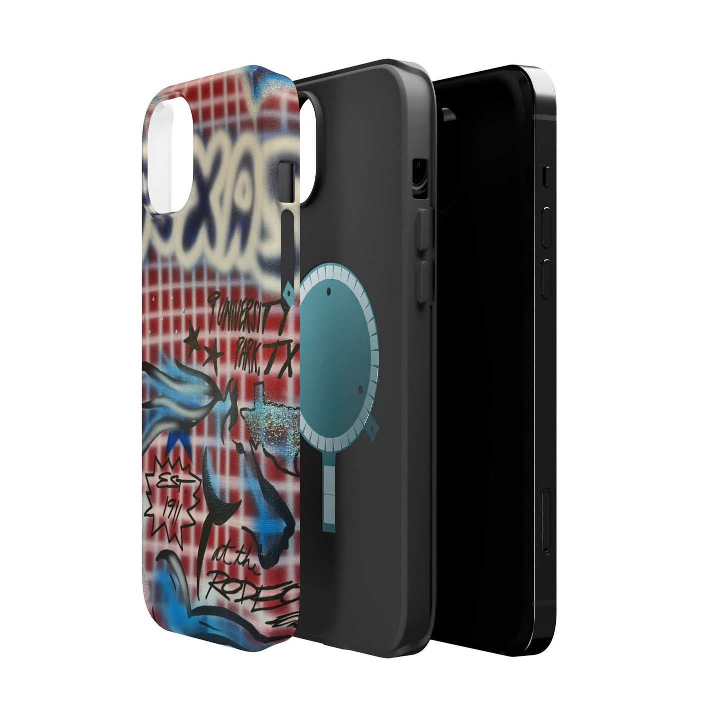 MagSafe "texas" airbrush iPhone case