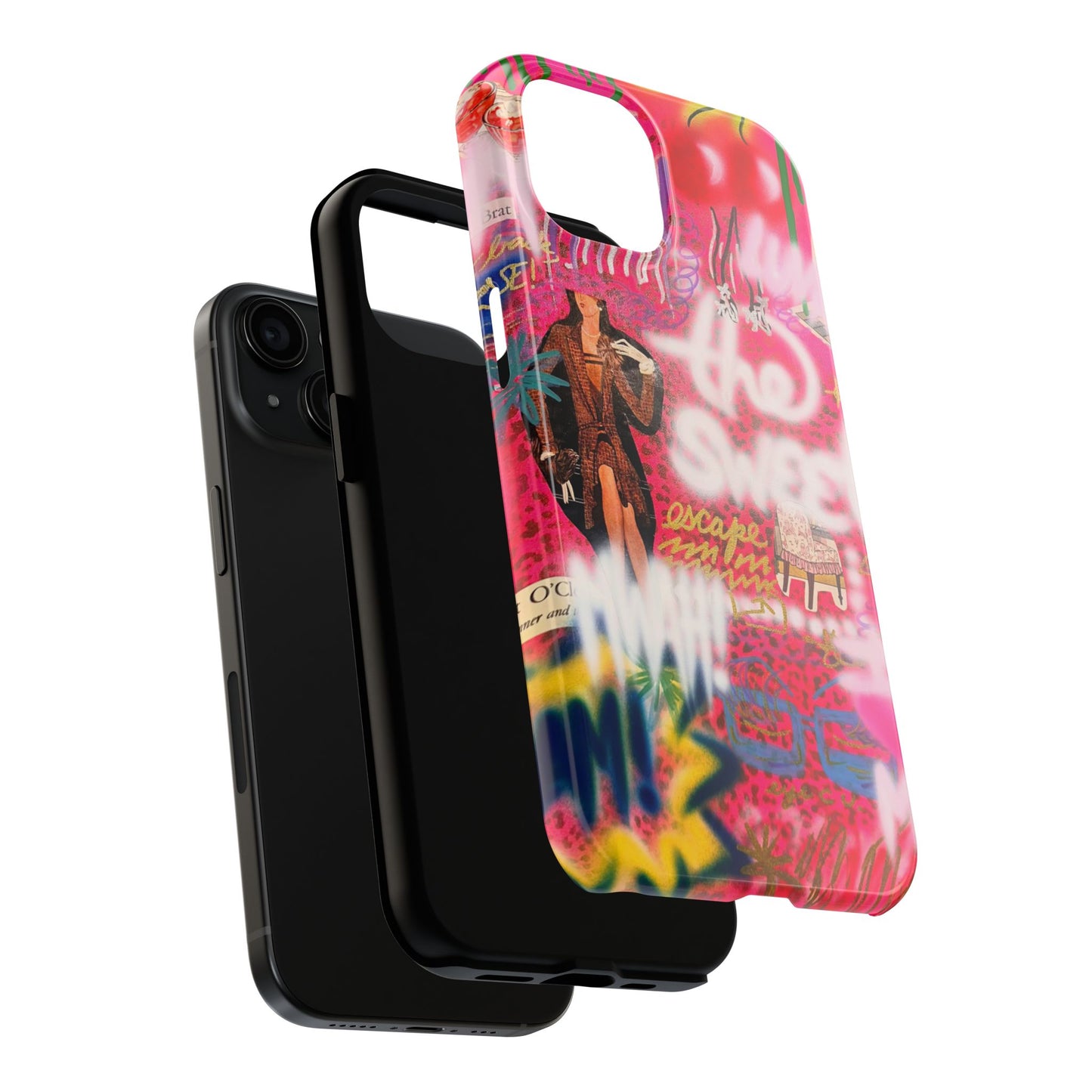 "sweet escape" airbrush iPhone case