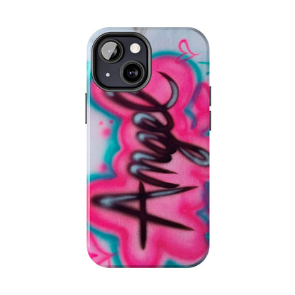"angel" airbrush iPhone case
