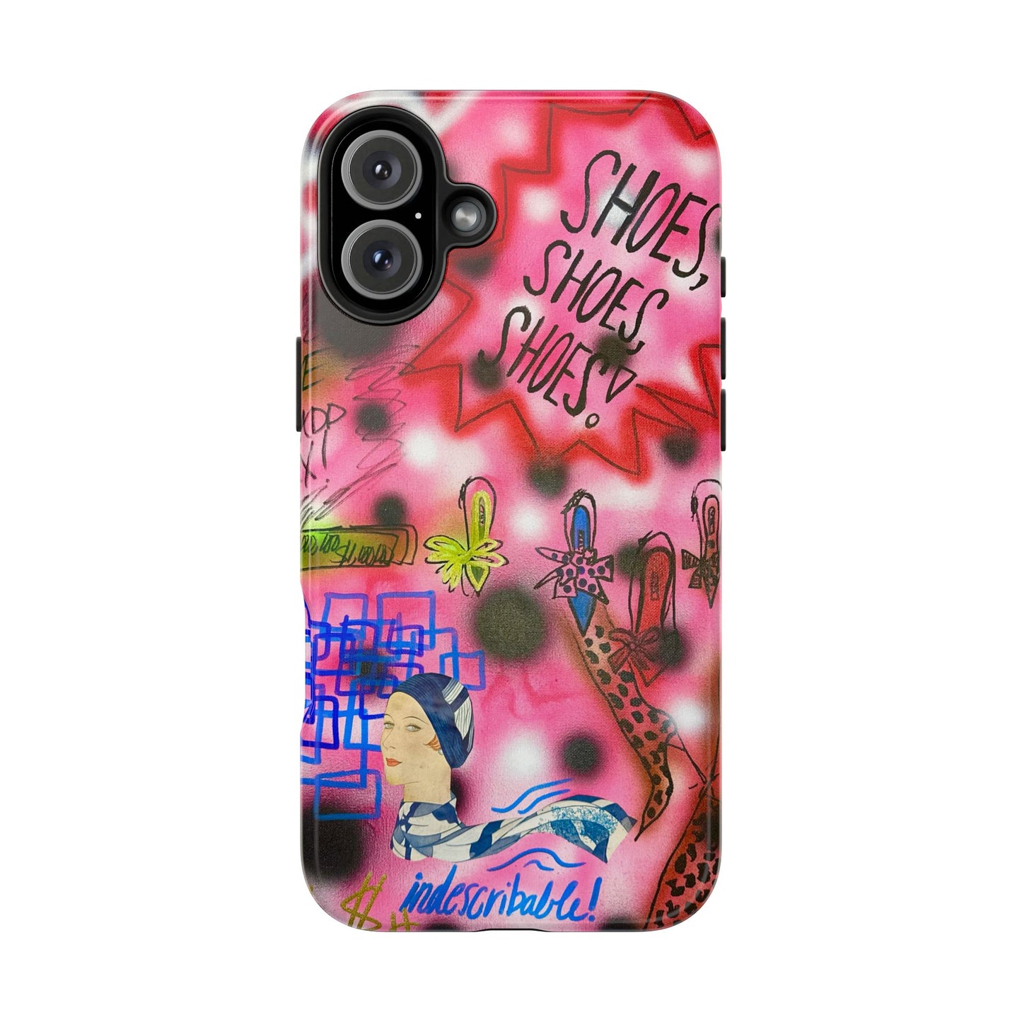"indescribable cost" airbrush iPhone case