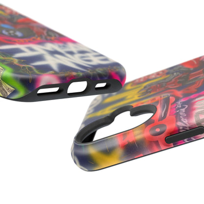 MagSafe "im an angel" airbrush iPhone case