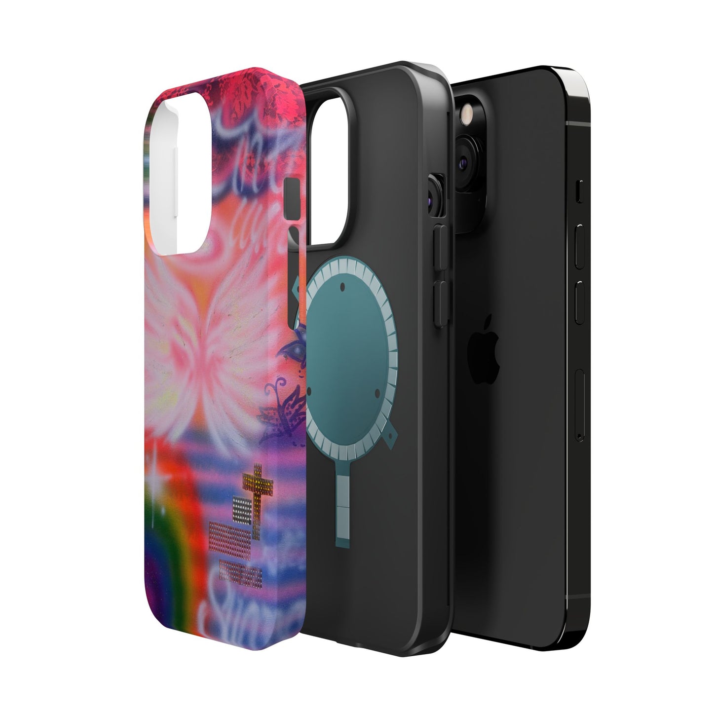 MagSafe "summer bliss" airbrush iPhone case