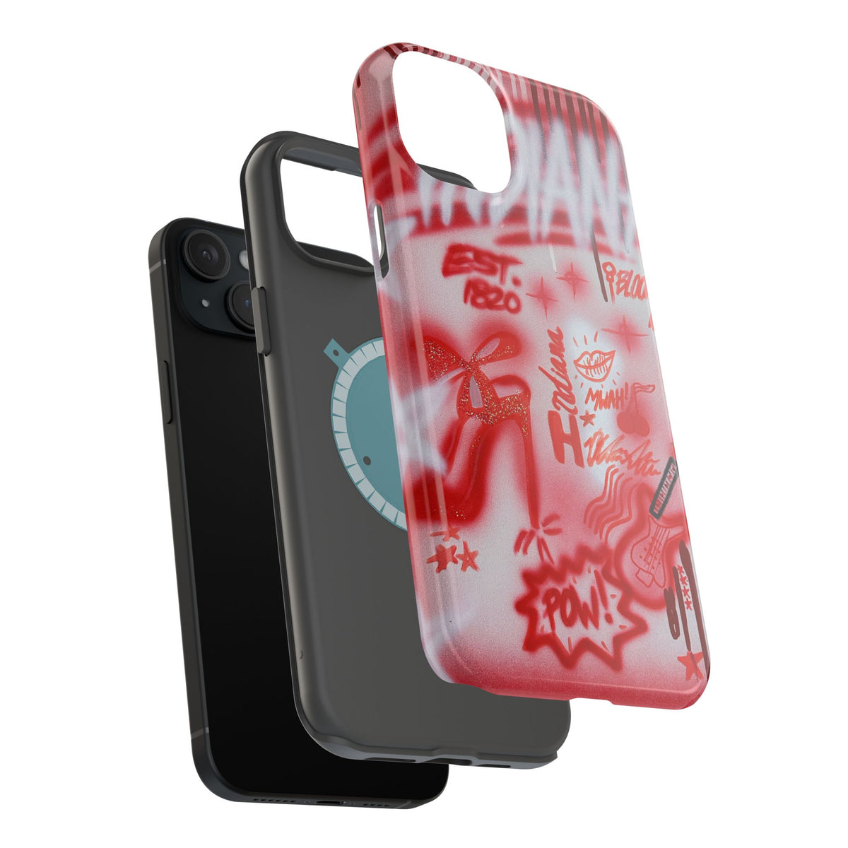 MagSafe "indiana" airbrush iPhone case