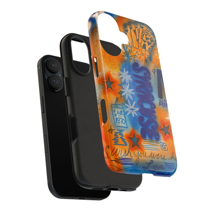 "syracuse" airbrush iPhone case