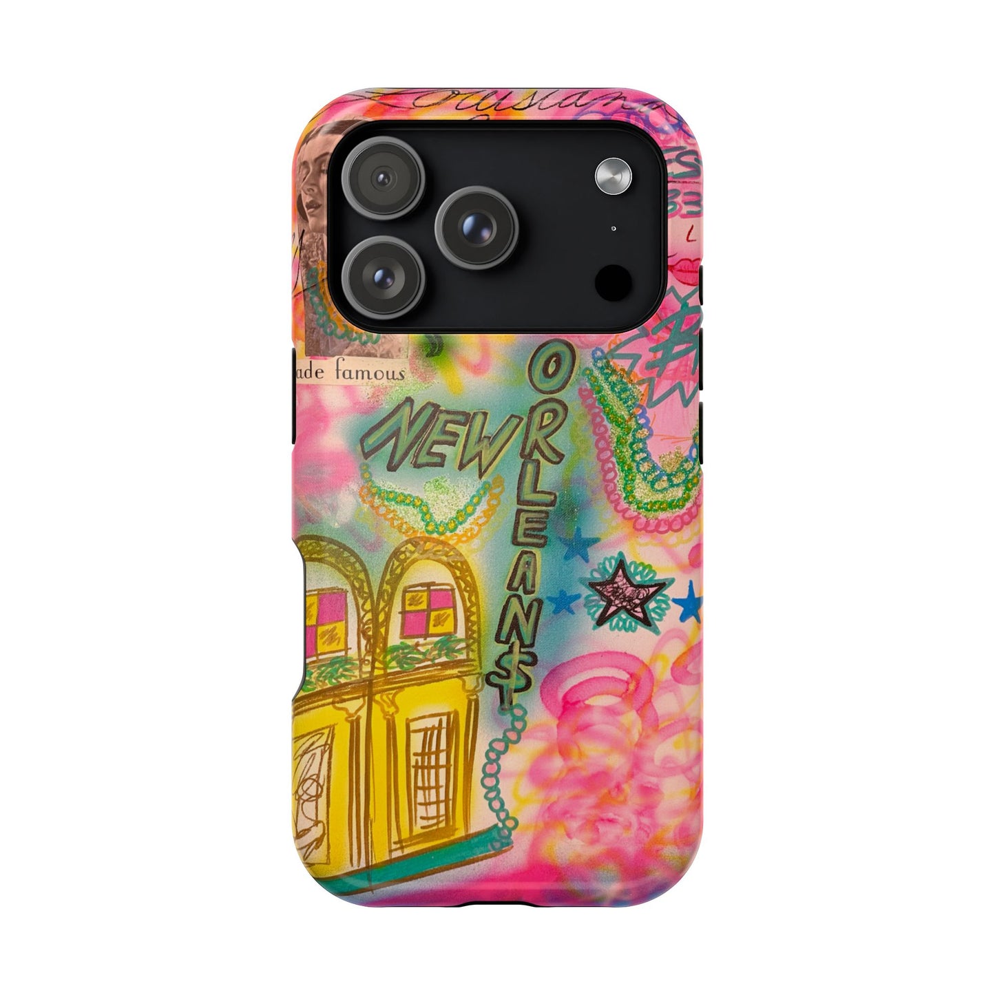 MagSafe "new orleans, la" Airbrush iPhone Hülle