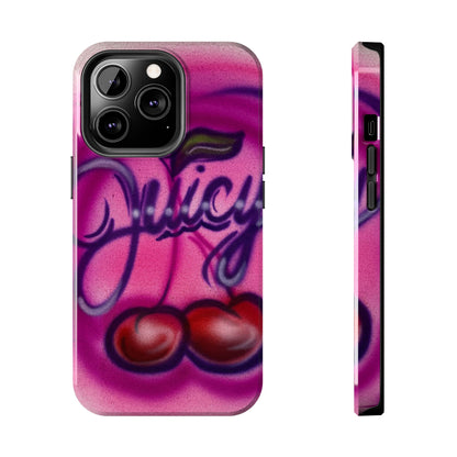 "juicy" airbrush iPhone case